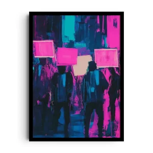 MUTED IN MAGENTA