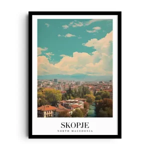 SKYLINE OF SKOPJE